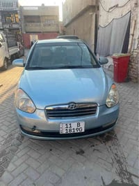 اكسنت 2009 سياره مصبوغة جماليه بدون دواخل لن جانت جارده سياره خير من ي...