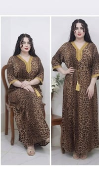 فستان تايكر • كلوشه ٩٠سم • مقاس L/XL/XXL