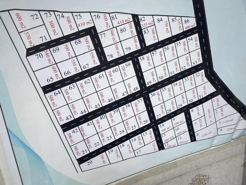 ✨ فرصة استثمار مميزة في الحلة ✨
للبيع تقسيمات قطع أراضي طابو زراعي
مساحات متعددة تناسب الجميع
📌 الخرائط مرفقة مع ترقيم كل قطعة

📍 الموقع: الحلة – قرب العلوية شريفة
💰 الأسعار تبدأ من: 100 متر بـ 7 مليون دينار فقط

📞 للاستفسار والتواصل:
*********** – ***********
