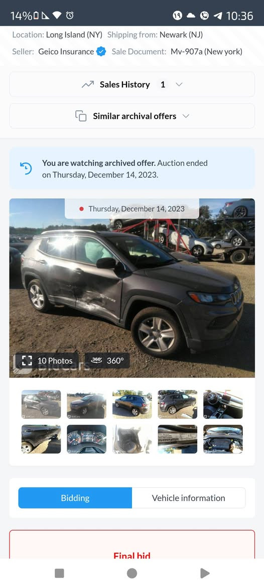 السلام عليكم
جيب كومباس موديل 2022 رقم اربيل ماشيه 93000 km
صور الحادث مرفقه
للاستفسار ***********
