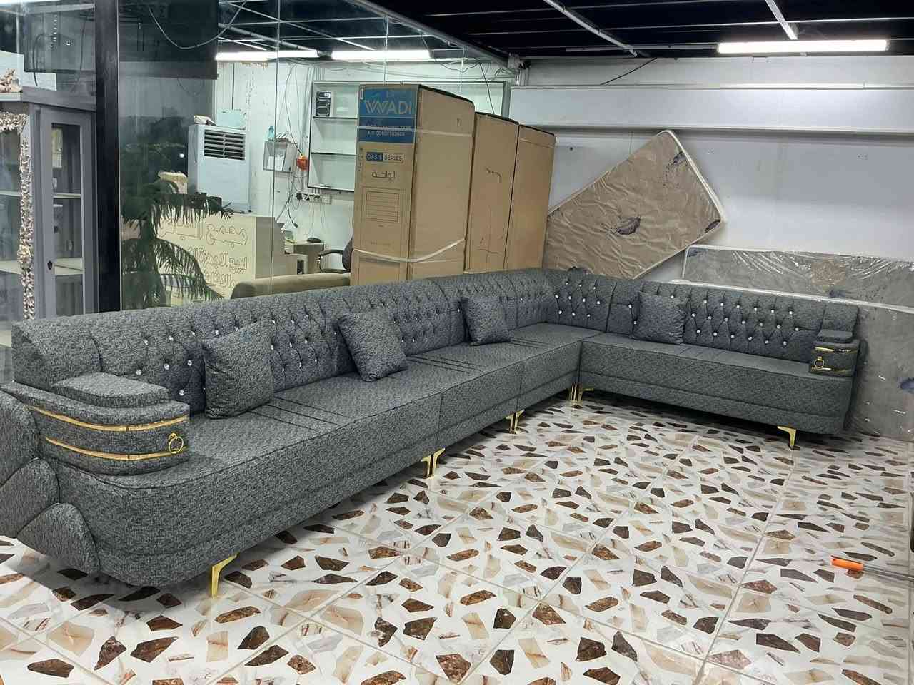 🤍اللهمَ صلِ على محمد وألِ محمد

🌹 معمل قنفات اسطنبول

 اطلب وادلل🤍💙

عروضنا ويـــــاكم متخلص 😍

ديوان يوصلكم نفس الصورة
 بالضبط ومطابق للمواصفات المذكورة👍

               ضمان سنه من تاريخ الأستلام

  🤗السعــــــــــــر( 260الف)  فقط يابلاش 🤗

 اسعار ثابتة من المعمل الكم بيع مباشر
 جددنا العرض لعيونكم  سارعو بالحجز 🏃🏃‍♀️

ديوان 10مقاعد قنفتين ثلاثيه وقنفه ثنائيه وكرسي وزاويه 

مواصفات التخم ((مقعد بلوك اسود+جام روسي))
        الاسفنج((مميز اول ضغط عالي))
    
                    (( القماش تركي ثقيل ))

🔸متوفر توصيل داخل كل المحافظات
ومتوفر توصيل لجميع المحافظات كلفة التوصيل
تختلف من محافظة
للحجز والاستفسار يرجى مراسله خاص او الاتصال ع الرقم  ‏‪***********‬‏
