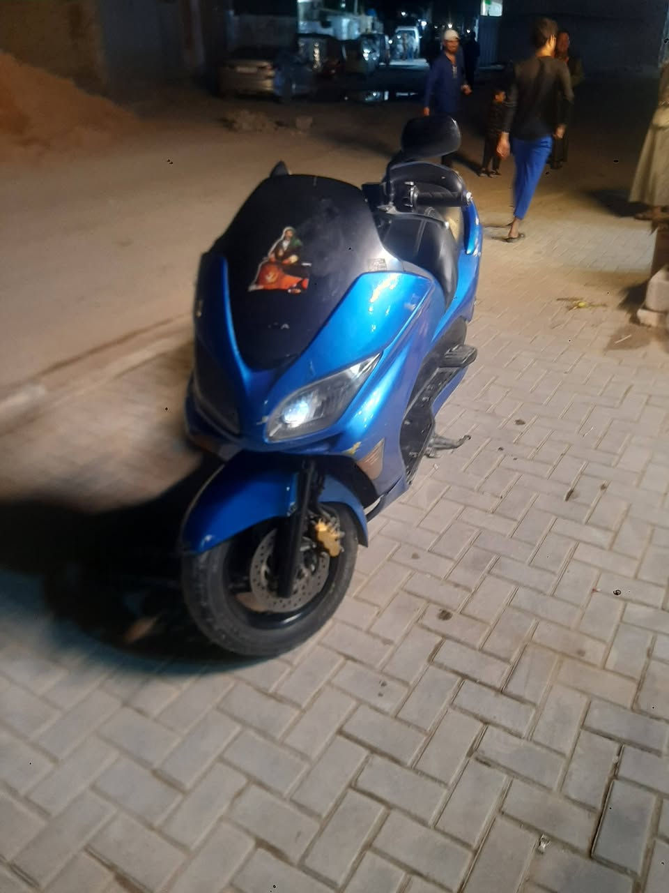 سلام عليكم دراجه للبيع فورزه بصمه دراجه خير من الله نقصها عمبار وبريك خلفي المكان شهداء العبيدي بغداد اي
ستفسار رقم *********** السعر٥٥٠
