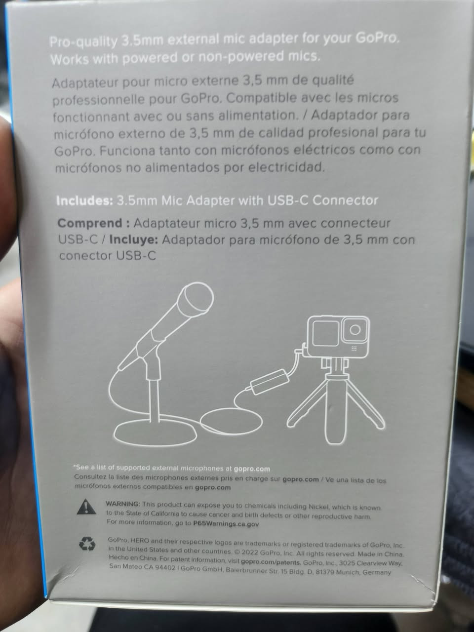 التوافق: متوافق مع كاميرات GoPro HERO11 Black، HERO10 Black، HERO9 Black، و HERO8 Black. 
خلي سعرك وبل عافية


**إذا كنت صاحب هذا الإعلان وتريد حذفه لأي سبب، رجاءا أرسل رسالة إلى الدعم الفني**