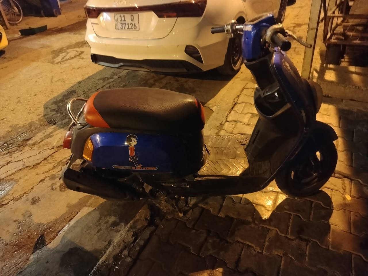 دراجه  ماكس بوليس نضيفه شغاله كلشي بيهه بس نقص باتري السعر 400 بيهه مجال قليل ***********
