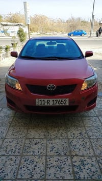 تيوتا كورلا 2009 وارد امريكي  السيارة باسمي/هزة +ارقام +سنوية ل2030  ص...