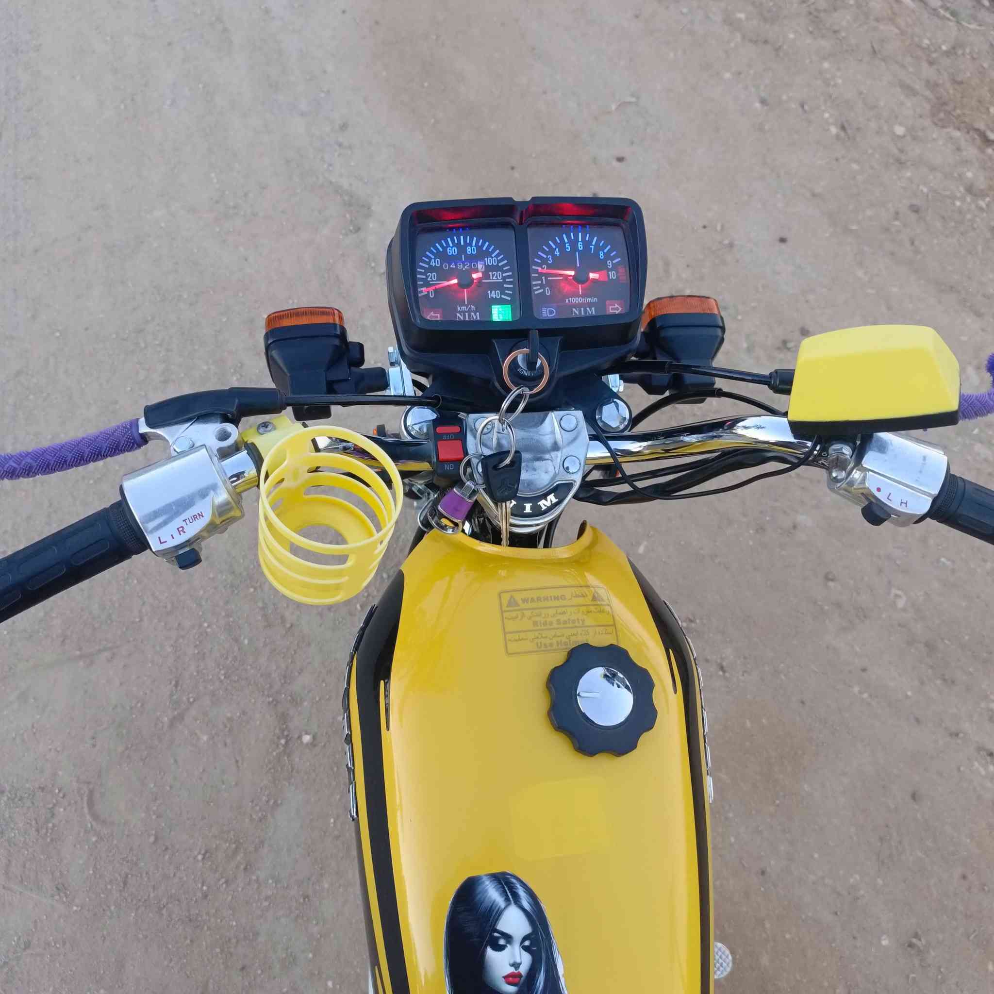 للبيع نامه25شهر التاسع صار خمس تشهر طالعه من المعرض مكفوله من كلشي سعرها 600دراجه كلش جديده  تلفون***********طويريج الخيرات
