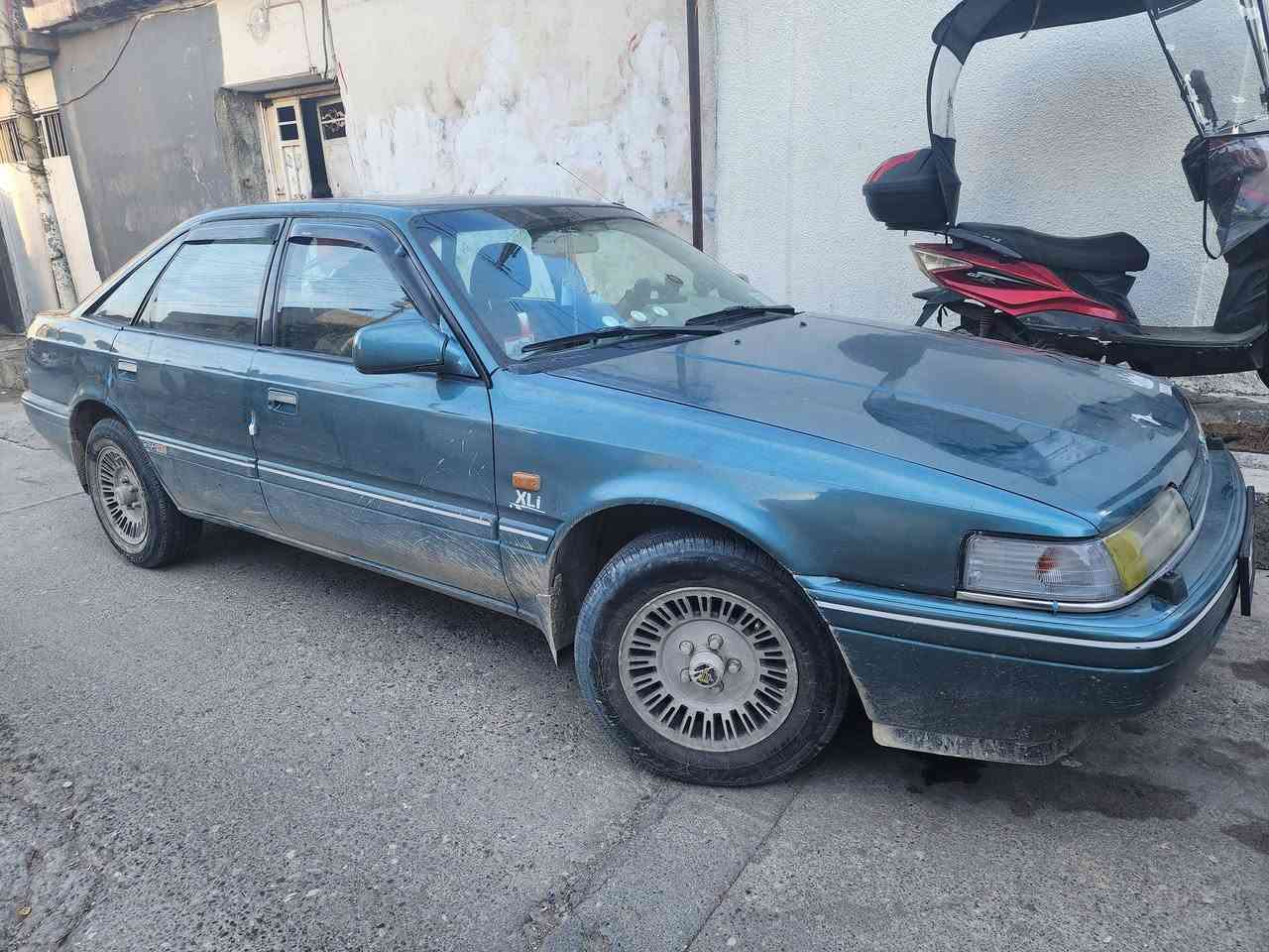 مازدای 626 مۆدێل 91
گێر تۆماتیک 
مەکینە 12 بەخ
تبرید سارد و گەرم
سقف سلاید . کامێرا و شاشە.
چوار جام کارەبایی . قفڵ مرکزی
رەقەم سلێمانی سەنەوی تا 2029 تازەیە.
چوار تایەی تازەی لەژێر دایە.
کامل بۆیاخ لەسەر کاڵ بوونەوە ، بێ دەعم و لێدراوی .
نرخ 49گەڵا و معاملە .
*********** viber, WhatsApp 
***********
