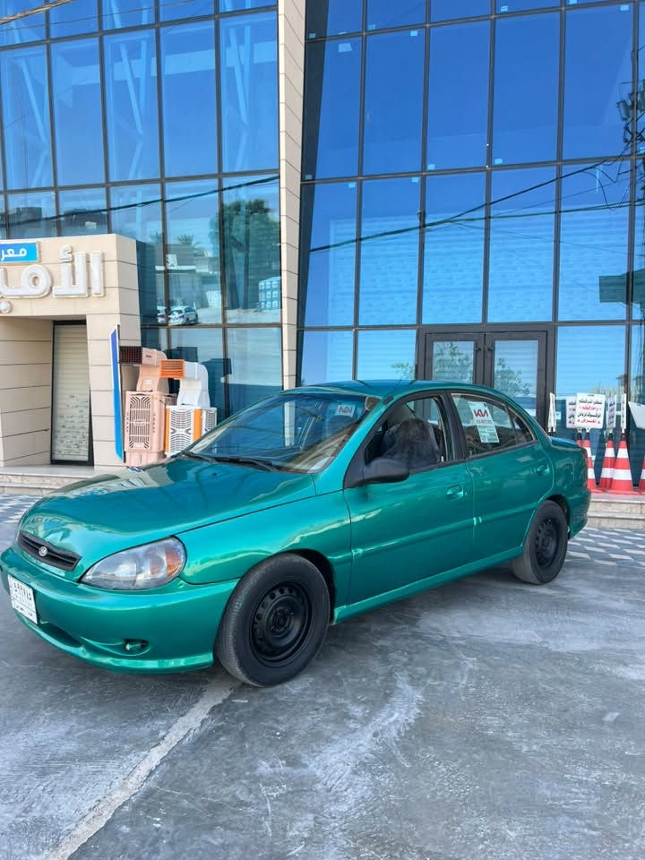 السلام عليكم للبيع كيا ريو 2001محرك 1800 كير اوتو بغداد مشروع وطني لل28 تبريد سياره جاهزه  بدون حادث بلاديه فقط صبغ جماليه تخم تاير صدر جديد  شاشه وسماعات تخم جديد سعر 45 وبيها مجال مكاني صلاح الدين ***********
