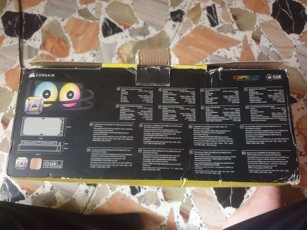 مبرد مائي غني عن التعريف
iCUE H100i ELITE CAPELLIX XT
سعره بل صناعه بل 250الف وبل موقع 240 دولار اني عارضه بس 150 توصيل ٣ شرط فحص وضمان شهر


**إذا كنت صاحب هذا الإعلان وتريد حذفه لأي سبب، رجاءا أرسل رسالة إلى الدعم الفني**
