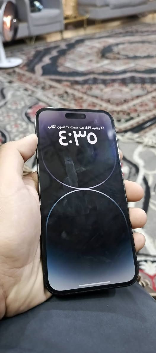 14برو ماكس ذاكره 256 بطاريه 76 مبدل شاشه درجه اولئ وبي كسر بالضهر مكان بغداد سعر 630قفل رقم ***********
