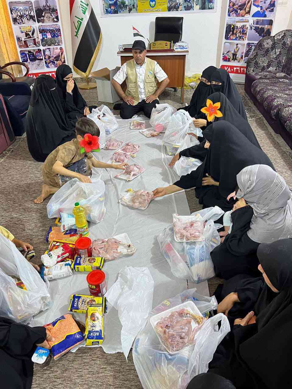 سفرة امير المؤمنين ع في عيد الغدير  الاغر 
هذه السفرة التي تدخل السرور على قلب امير المؤمنين ع الا وهية تفقد الايتام والفقراء 
شكرا لكل من ساهم وتبرع شكرا لكل الساعين 
( كل عام انتم ثابتين على الولاية يارب ) للمشاركة للتبرع
 اياد الاسدي  ***********
سوبر كي***********
سوبر كي  3403978327
زين كاش :***********
ماستر كارد:3403978327
كي كادر : الرشيد 5193600116573034
مؤسسة الاصفياء الخيرية الثقافية

