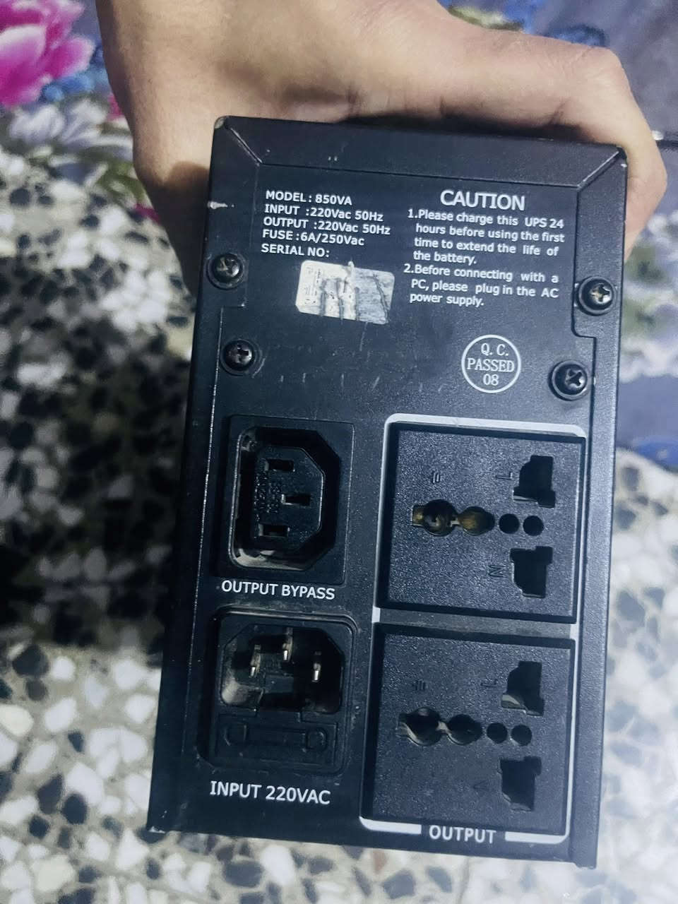 يو بي اس العدد 3
1500 ب15 الف 

850 ب10 الاف 

850 مال راوتر ب10 

الأسعار نهايتن قفل 

يحتاجن بطاريات 🪫 ابيع هيج هالموجود 

مكاني بغداد حي اور ام الكبر مقابيل المدينة قطاع 26 

ابيع ما انتظر إذا تريد توصيل دز رصيد عمولة 5 لضمان التوصيل لان لاغي التوصيل بسبب الوعود الكاذبه 

رقمي ***********
