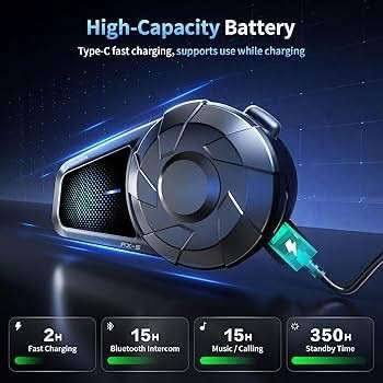 سماعة بلوتوث للدراجات النارية Fodsports FX-S الإصدار 5.4، نظام اتصال داخلي ثنائي الاتجاه للخوذة، مقاوم للماء بمعيار IP67، مزود بخاصية إلغاء الضوضاء CVC، تشغيل الموسيقى/المكالمات بدون استخدام اليدين، ميكروفونان،


**إذا كنت صاحب هذا الإعلان وتريد حذفه لأي سبب، رجاءا أرسل رسالة إلى الدعم الفني**