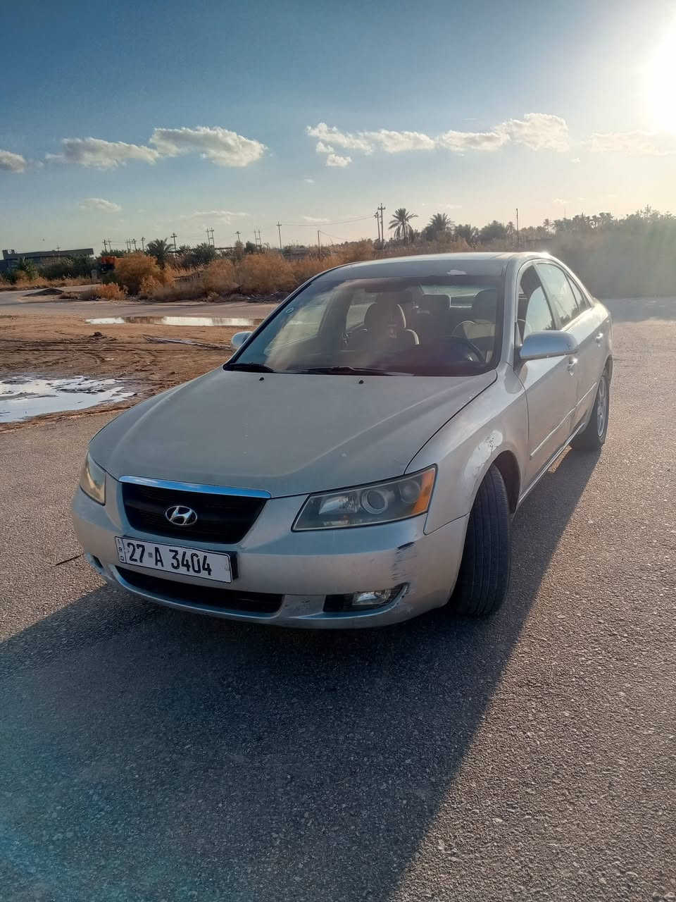 سلام عليكم سوناتا موديل 7للبيع مكينه 2400المرغوب السياره بسمي رقم دولي السعر 87اوبيه مجال مكاني نجف***********
