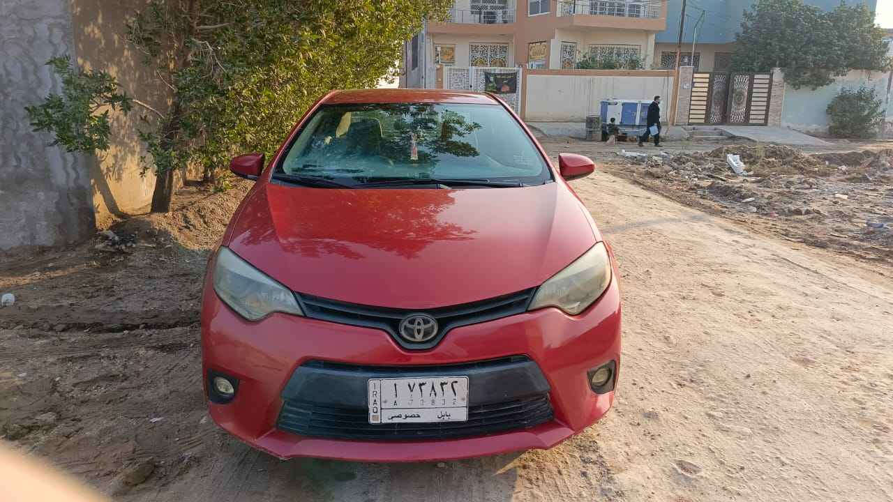 السلام عليكم ورحمة الله وبركاته كورلا 2014 وارد امريكي  موجود صور وتقرير الحادث موجوده و جاملغ الامامي الايمن مبدل حادث بالحله بدون ضرر الضرر فقط بالجاملغ و مبدل ماشيه 95633 ميل قابل للزياده سياره جاهزة ما تحتاج شي  مكان السياره خلف مستشفى الكفيل و السعر 120$ بي  مجال قليل رقم موبايل *********** و *********** و حادث امريكا فقط دعاميات حلة, بابل
