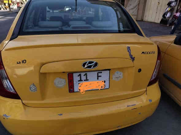 السلام عليكم
اكسنت 2010 وارد امريكي 
حادث بابتين السايق وخلف السايق مصلحات نفسهن وجاملخ مبدل اصلي وتكمه مصلحه
 مكينه كير تبريد كله تمام
سعر 85
مكاني الاعظميه
رقم ***********
