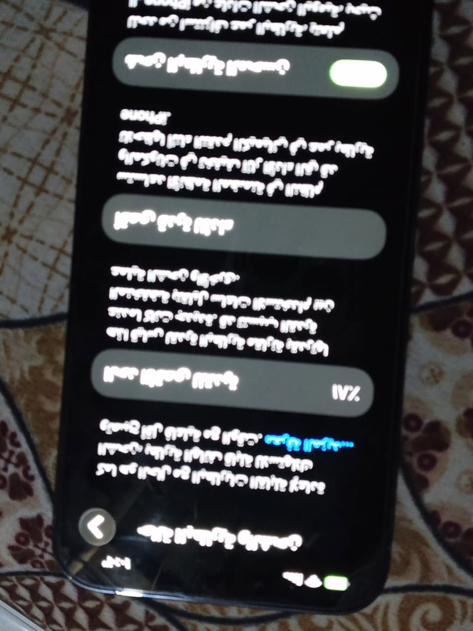 سلام عليكم ايفون ١٣برو ماكس للبيع نضافه ١٠٠٪؜ شرط التلفون ما مفتوح شرط الفحص البطاريه ٨١ السعر ٦٥٠وبي مجال للطيبين للاستفسار ***********
