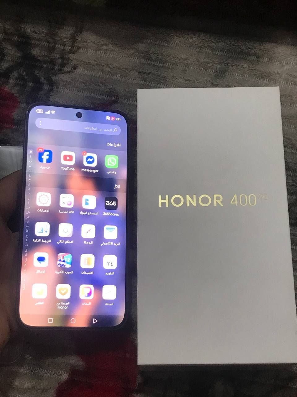 هونر 400 ذاكره 512 جهاز نضيف صارلي سبوع من أخذته ما عايزه شي شخط مابي كامرته حلوه كلش وكارتونته ويا والسعر خاص جهاز نضيف كلش نضيف 

هاذه رقمي ***********
