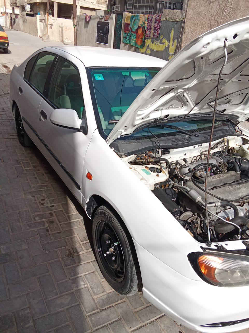 نيسان ابريميره موديل 2001 مكينه الفين حجم 16 رقم بغداد بسمي تخم تاير باتري جديد مكينه كير مكفولاتح تدفءه تشتغل تبريد نقص كمبريسر مصبوغه عام كهرباءيات كلها شغاله عده الكيجات وكفن عندي مكاني بغداد معروضه 46بيها مجال بصيط ***********
