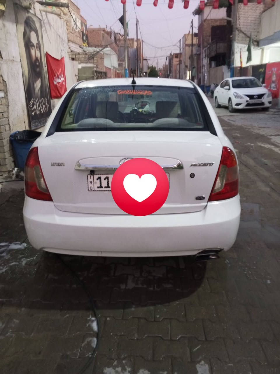 سياره اكسنت 2011محرك 1600
السياره نظيفه مال بيت 
السياره بسمي تحول مباشر 
الرقم بغداد انكليزي 
المكان بغداد ساحة عدن 
السعر 83 قفله بدون معامله السونار مرفع مع المنشور 
رقم وات ساب متواجد ‏‪***********‬‏
