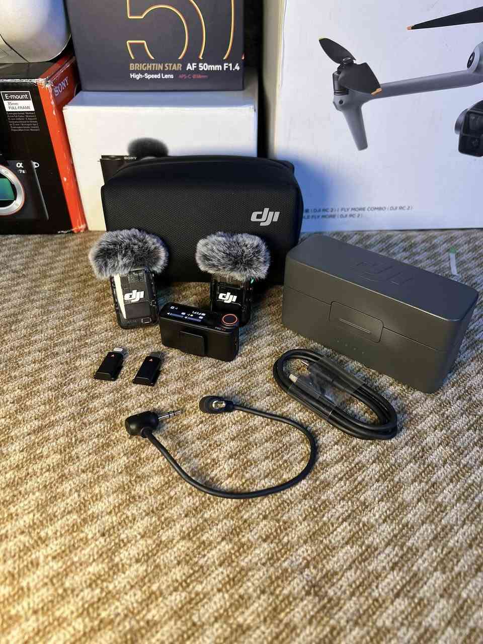 DJI MIC 2
قطعه لوك نضافه 100/100 استخدام جدن بصيط متوفر قطعتين ضمان 10 ايام بلقطعه كل ملحقات كامله سعر القطعه 300 الف توصيل 5 كل المحفظات ***********
