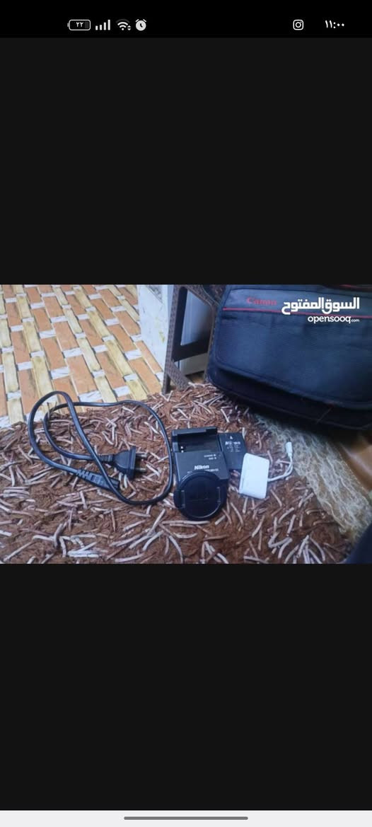 كامرا نيكون مستعملة بحالة ممتازة تصويرها لا بئس بي يجي وي الكامرا uspمال سحب صور وشاحنة وبطارية وحدة وياها جنطة بي مو الها غير كامرا والكامرا بسعر مناسب تاخذ من البيت السعر خاص  رقم الهاتف ***********متواجد واتساب
