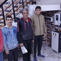 بطارية 15 كيلوواط • ألواح 590W عدد8 • الزوية صلاح الدين