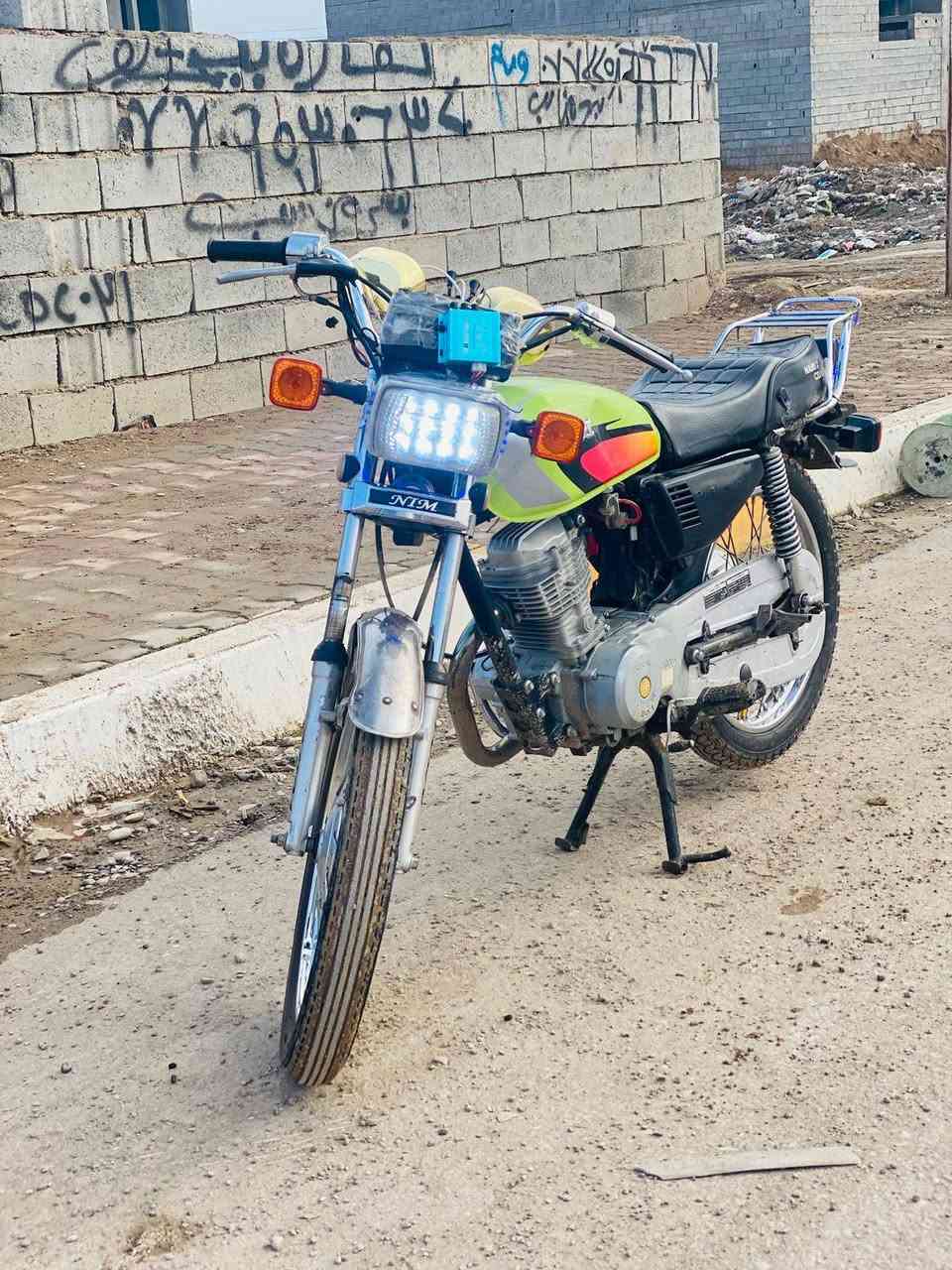 من بعد السلام
دراجه خير من الله موديل 18 عيبها فقط جبنه 
سعر 280 بي مجال حك الجيه 

***********
