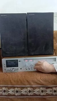 مسجل رايزنك نظيف كله شغال ويا سماعات باناسونيك  شغال راديو ومسجل واواك...