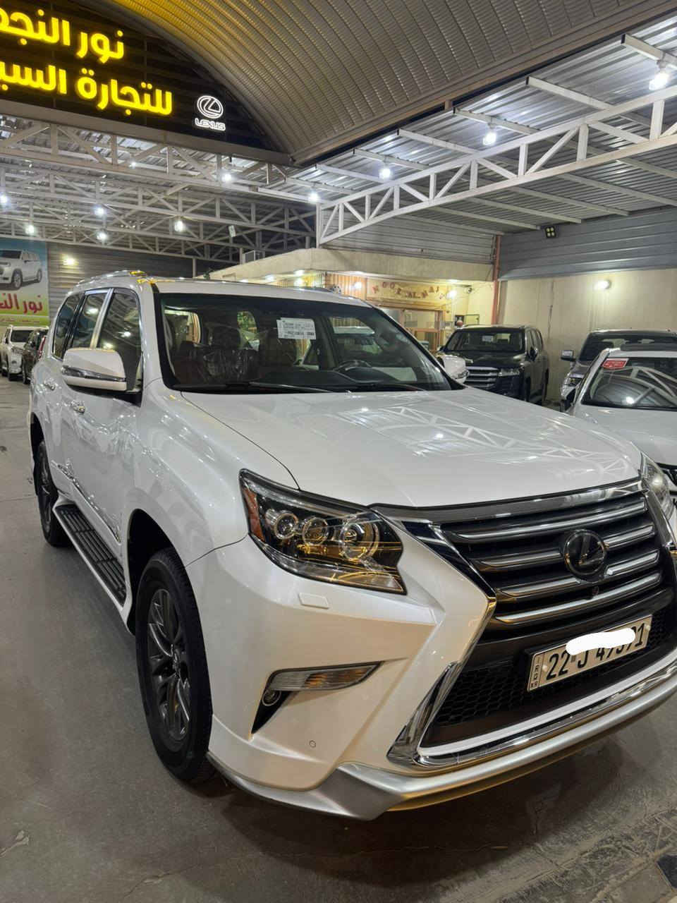 سلام عليكم 
لكزز GX460 
موديل 2018 بريم بريم اصل باب اول
ماشية 70 الف حقيقي اصل 
 سيارة على ايد وحدة فقط
مكفولة من صبغ تبديل و بارد و شخوط ورصعات كفالة حتة دعاميات 
***********
*********** واتس اب 
رقم اربيل بسمي هزة فحص جديد 
مواصفات 
جكات 
شاشات 3 بلاديات
رادار امامي + جانبي
كشنات حار + بارد + ثنين كراسي كهرباء
كشن سايق خزن مموري
اربع كامرات 360 
ستيرن كهرباء خزن + ستيرن تدفىء
اتو بارك تصفط وحدهي
13 سماعة + دمام 
كشنات خلفية كهرباء 
تشغيل عن بعد 
فتحة بل سقف
ريموند شاشات 
بصمات اثنين مع كودات 
اعلى مواصفات بل لكزز فول للاخير 1/1
