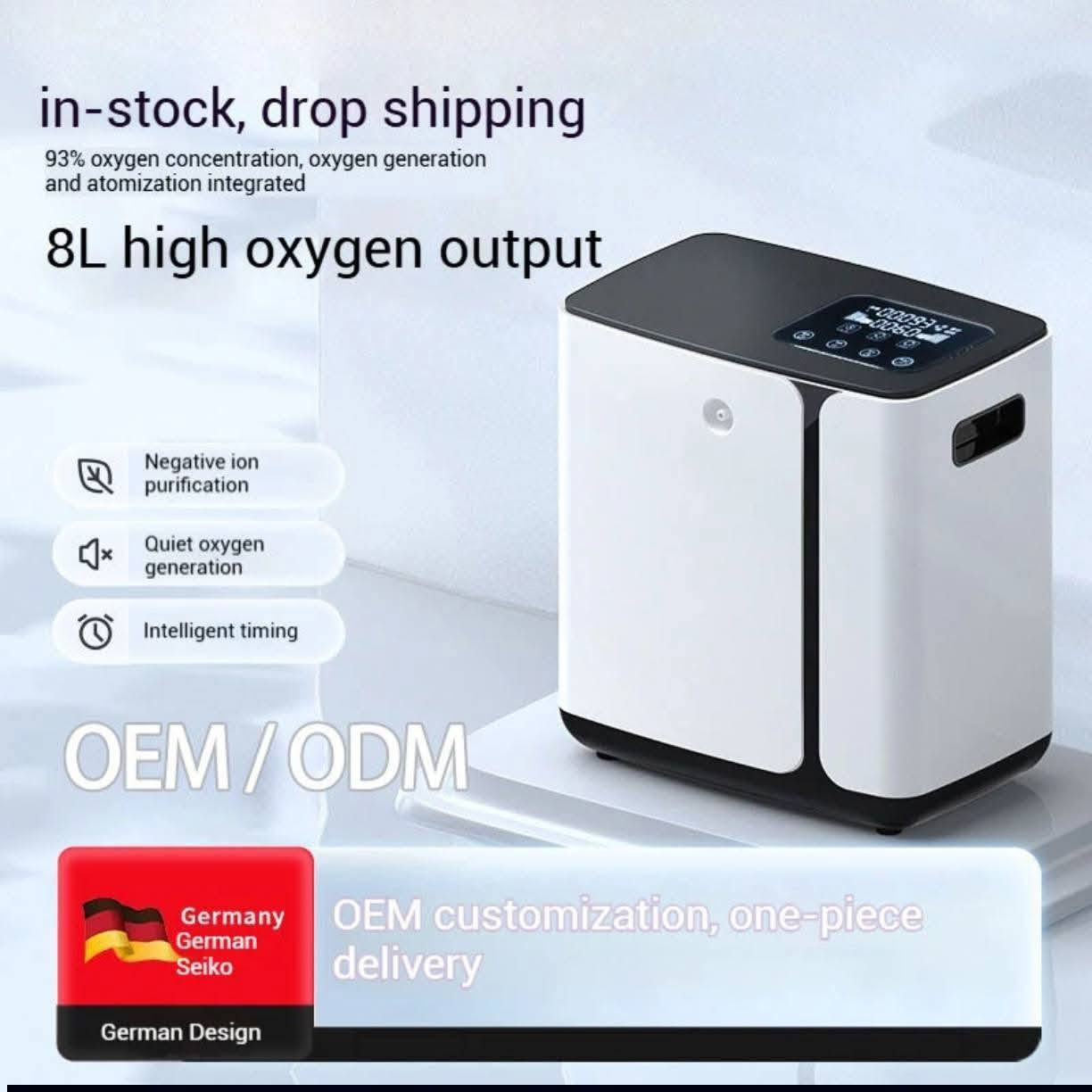 جهاز طبي بهاذ شكل انطي سعر وبالعافيه عليكم 
هذا جهاز مكثف أكسجين محمول (Portable Oxygen Concentrator) يستخدم عادةً في المنزل أو أثناء التنقل لتوفير أكسجين عالي التركيز.يتميز الجهاز بحجمه المدمج، وشاشة LED تعمل باللمس لسهولة التشغيل ومراقبة التدفق.يمكن ضبط معدل تدفق الأكسجين بشكل عام بين 1 إلى 8 لتر في الدقيقة، مع تركيز يصل إلى 93% ± 3%.الجهاز مصمم ليكون هادئاً، حيث يبلغ مستوى الضوضاء عادةً أقل من 45 ديسيبل، مما يجعله مناسباً للاستخدام المنزلي.


**إذا كنت صاحب هذا الإعلان وتريد حذفه لأي سبب، رجاءا أرسل رسالة إلى الدعم الفني**