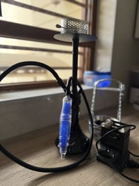 ارگيلة الماني • هيتر فحم • مستخدمة مرة وحدة