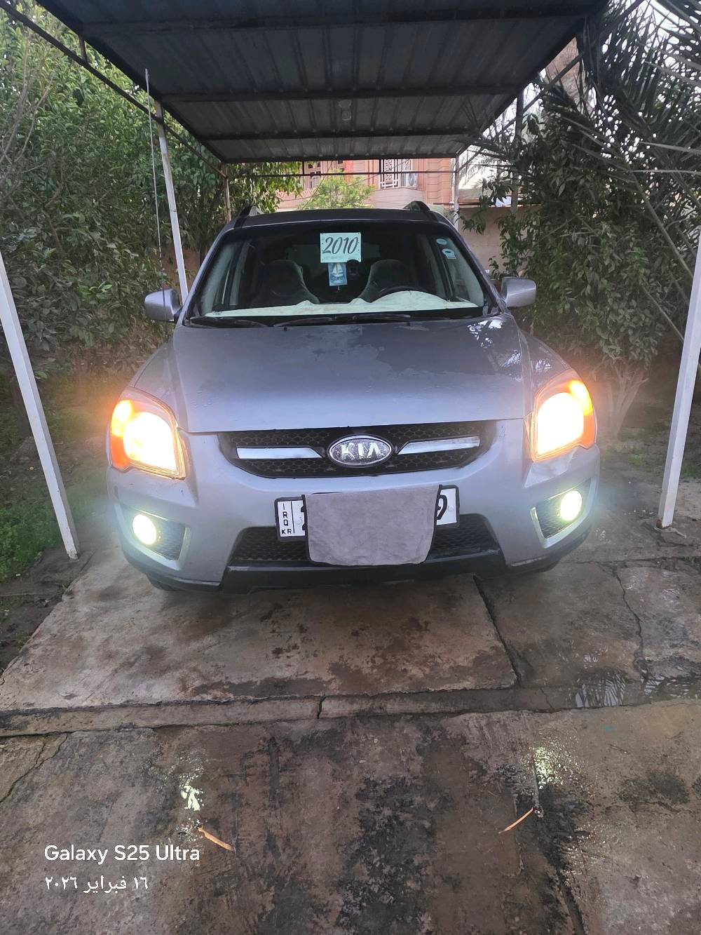 كيا سبورتج ادوات متومة اربيل طبق الاصل رقم وسنوية وملصق جاهزة من كل النواحي مكانها صلاح الدين قضاء الدور