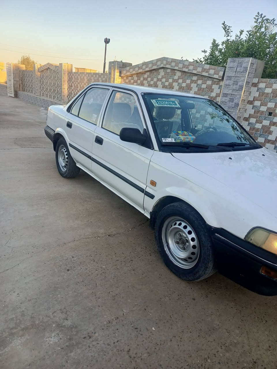 سلام عليكم
للبيع
كورلا موديل 90 
كيرأوتو 
رقم اربيل بسمي سنويه ل 30
السياره جاهزه وحلوه 
مصبوغة احزام 
مكانها صلاح الدين -تكريت-الزلايه 
السعر ٥٥ وبيها مجال 
للاستفسار ***********
***********
