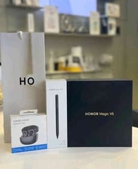 الرائع هونور V5 اللون المميز الفجر الذهبي  انحف جهاز قابل للطي  جديد ب...