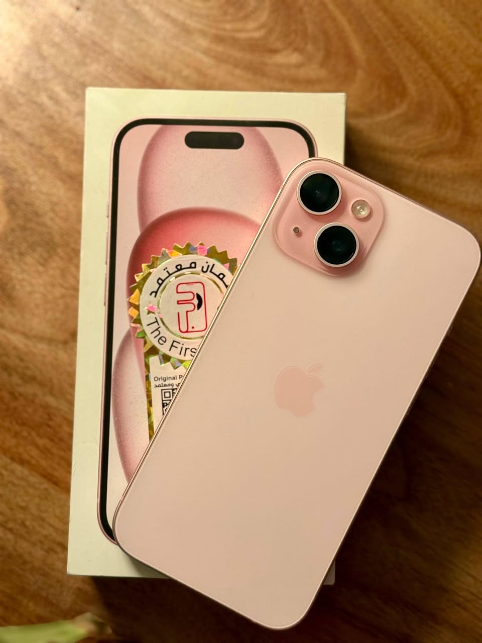 السلام عليكم
iPhone 15
128GB
اللون وردي
ضمان ماستر جديد ما بي خدش
بطارية 88
كامل مع ملحقاته
للتواصل واتس
***********
