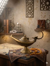 فانوس • نحاس خالص • ختومات