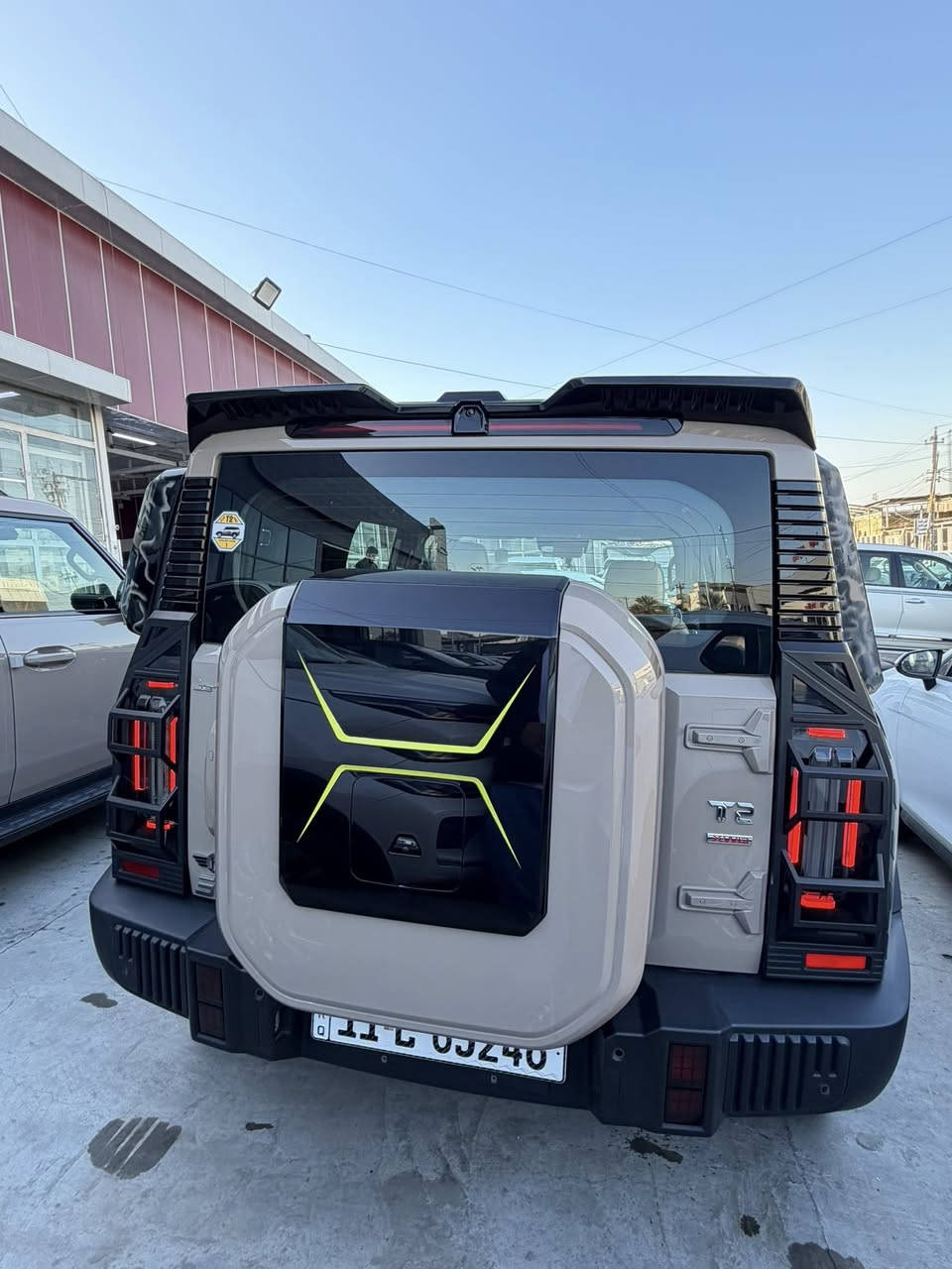 جيتور T2 2025
لون صحراوي وداخل صحراوي 
بعدها داخل الضمان ماشية 50km
عليها اضافات كلش هواي منا لباجر ميخلصن 
بيها تكحيل بلباب فقط 
رايدها ب250$ وبيها مجال مكاني بغداد
***********
