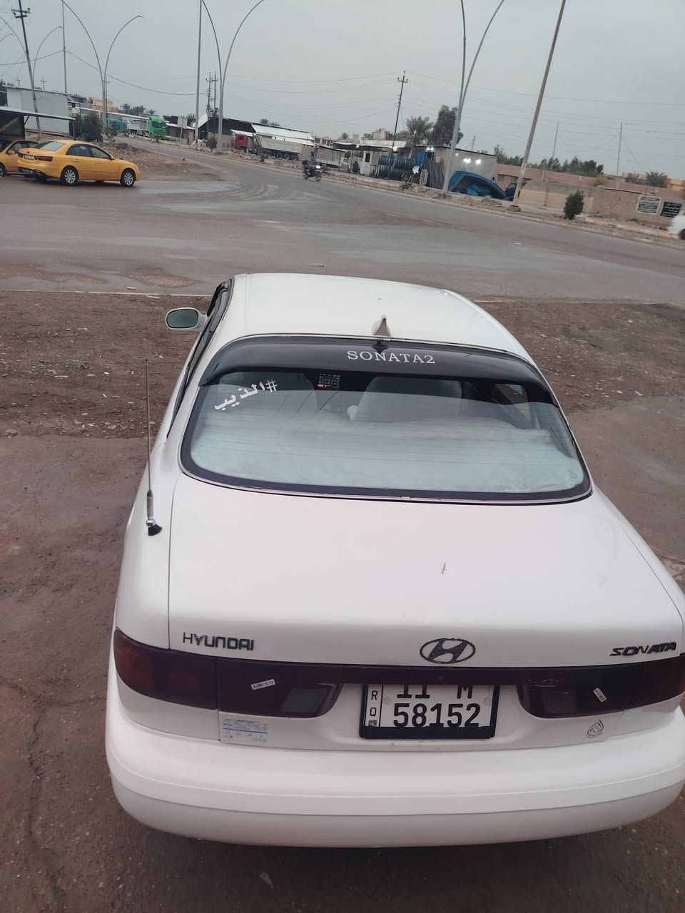 السلام عليكم سياره للبيع سوناتا موديل 95 رقم بغداد نكليزي كير اوتماتيك  صدر امامي و خلفي جديده تخم تاير جديد كهربائيات كله شغال محرك مفتوح  مصبوغه عام بدون خياس بدون ضربه  جديده السعر 43 وبيها مجال المكان ديالى دلي عباس رقم الهاتف ***********
