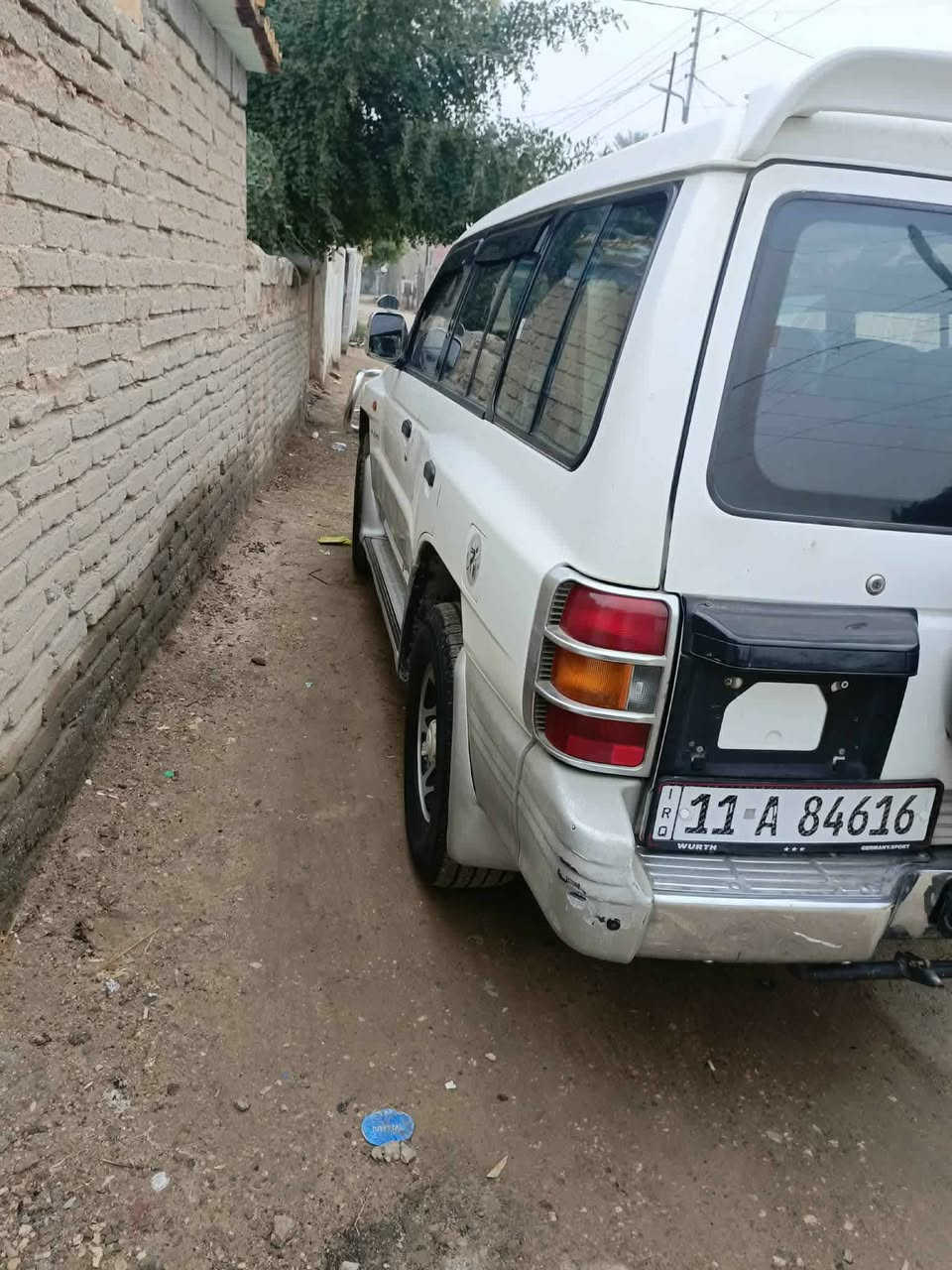 ياالله
السلام عليكم
باجيرو للبيع موديل 2000رقم بغداد انكليزي تحويل مباشرمكينه وكير بلادي اوتماتيك V6 3000 مكفوله من الضربه  والصبغ حداديه جديده تخم تاير كهربائيات كلها شغاله جام كهربائي تبريد ميشتغل والباقي كله شغال
مكانها بابل الحمزه الغربي ع
للاتصال ***********
السعر67وبيها مجال  الشراي يتصل ويدل
