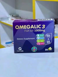 أوميغالِك ٣ • زيت سمك ١٠٠٠مغ • تحسين التركيز