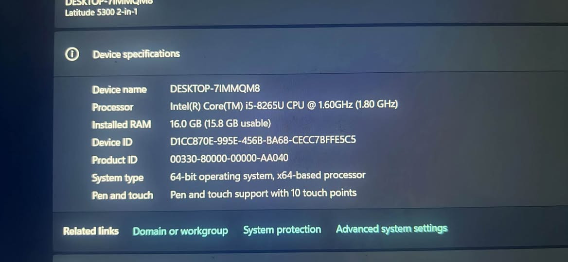 دێڵ لاتود 
٤٠٠$ موعامەلە 

-شاشەی لەمسە ، ٣٦٠ دەکات شاشەکەی
-کۆری i5
-ڕام ١٦ گێگا
گرافیک کارد ١٢٨
٢٣٨ گێگا بایت
ویندۆزی ١١ السليمانية, العراق


**إذا كنت صاحب هذا الإعلان وتريد حذفه لأي سبب، رجاءا أرسل رسالة إلى الدعم الفني**