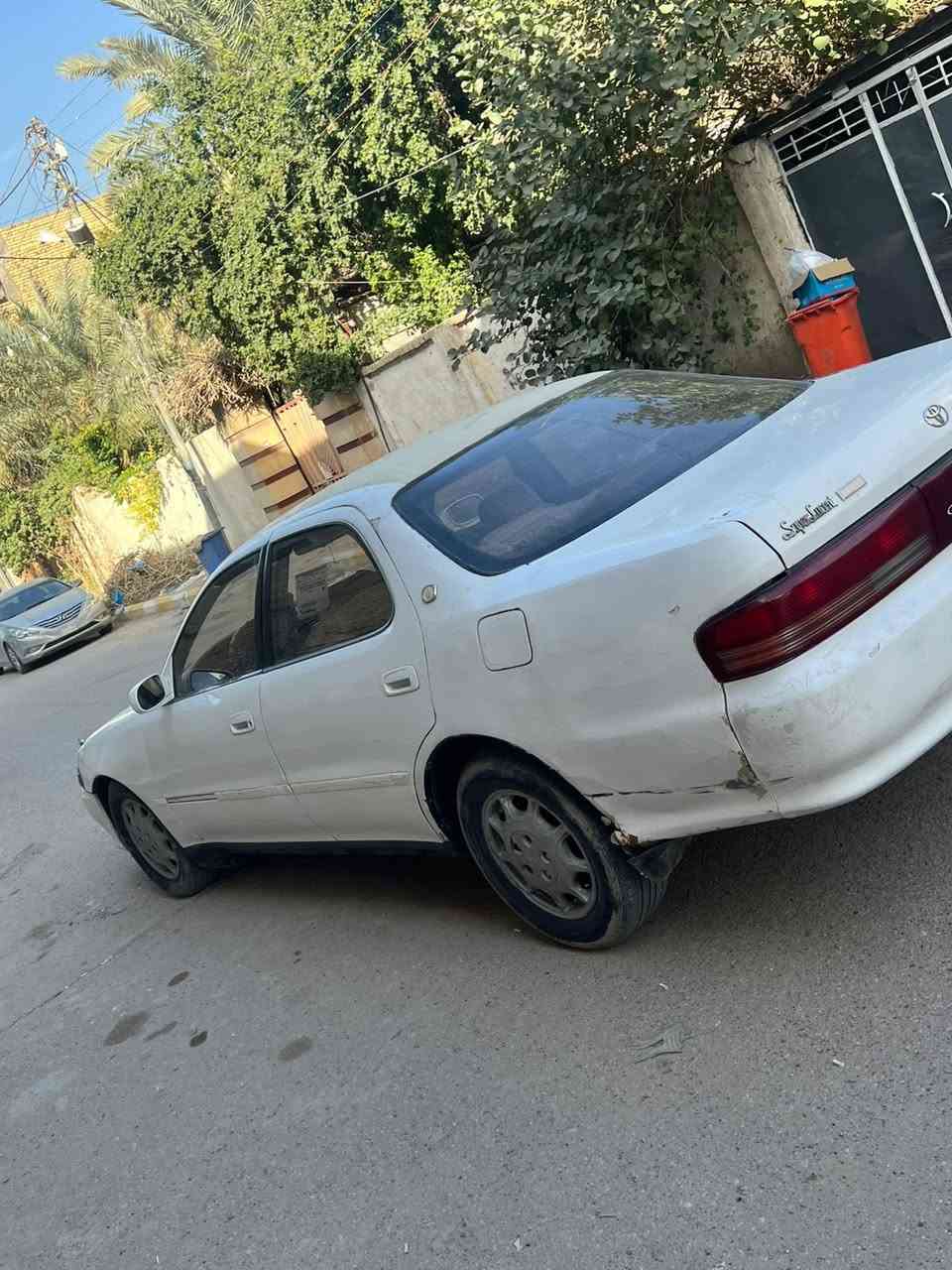 السلام عليكم كرسته موديل ٩٥لون ابيضّ كير ومحرك ونجي بالكارتون حاويه  تخم تاير حدادة دواخل جديده مكفوله من الكص والنغل جثه متجايه فقط تكم مامتعوره سياره حلوه ومناسبه ترايك ١٨٠شرط تبريد ثلج وي سويج تحويل مباشر سنويه منتهيه بل١٩.    #سعر ٤٥وبيه مجال بسيط وترهم مراوس عنواني ناصرية مركز الإسكان الصناعي هاتف ***********
