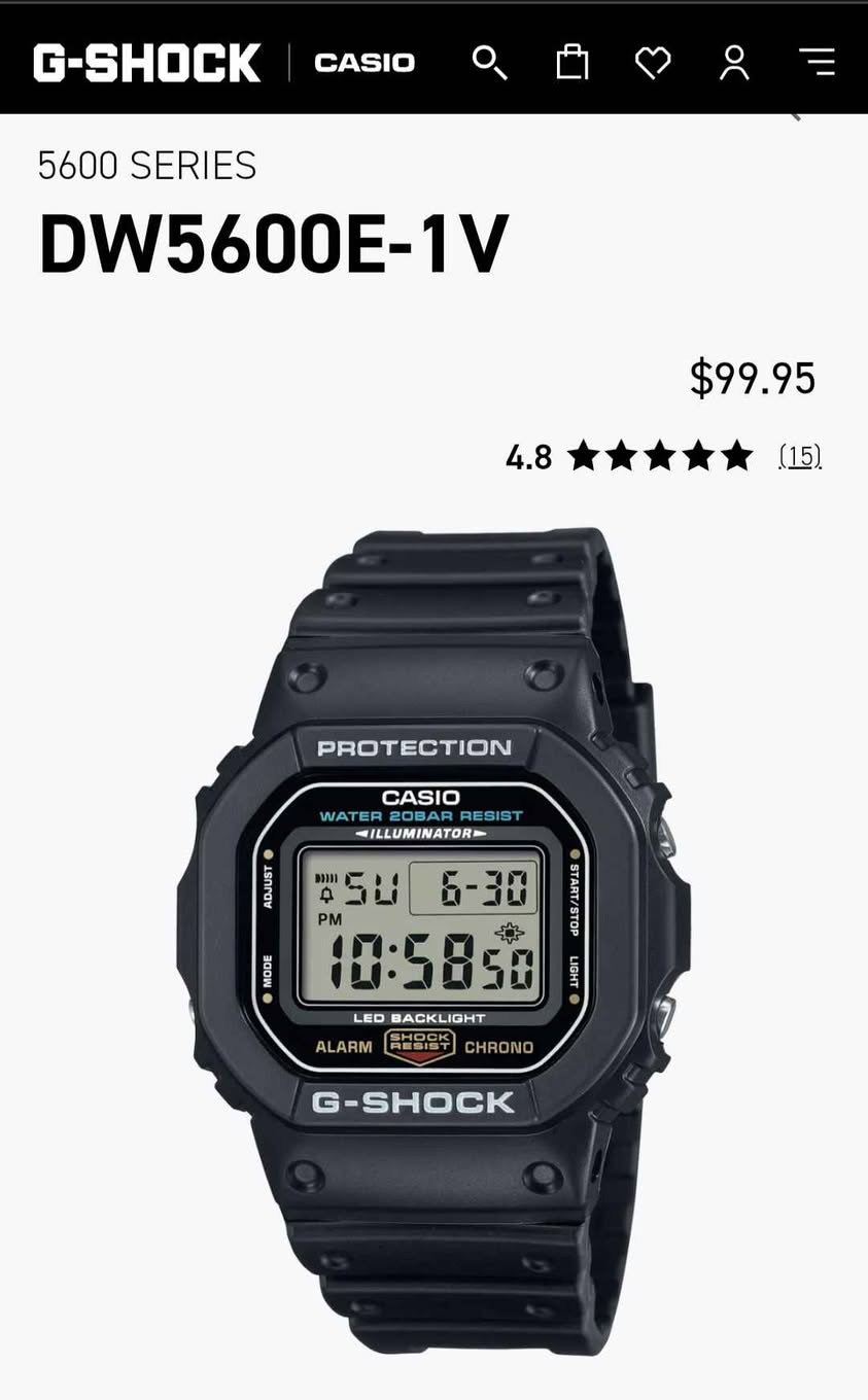 للبيع كاسيو جي شوك 5600e المشهورة عالميا بقوتهه والأكثر مبيعا بالعالم أصلية صناعة تايلند نظافة ٩٩ بالمية مكاني بغداد الكرخ والسعر 65 ألف بغداد, العراق


**إذا كنت صاحب هذا الإعلان وتريد حذفه لأي سبب، رجاءا أرسل رسالة إلى الدعم الفني**