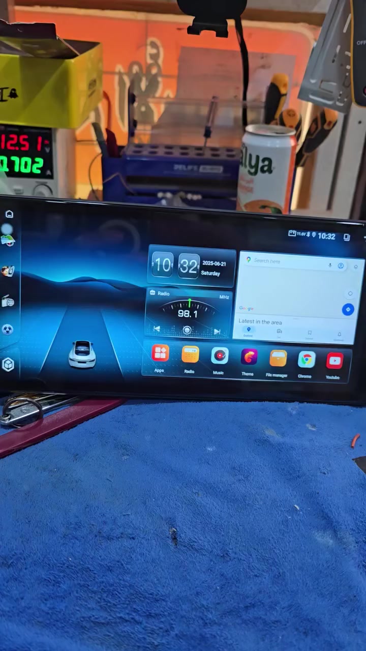 توفر شاشات واطارات شكل لكزز للسيارات تكدر تربط  لسيارتك شاشة شكل لكزز 12.3
العنوان العماره ابو رمانه الشوارع الاربعه للملعب مقابل عمارة كريم حوشيه بجهة حي الرساله اسيا *********** او اثير *********** م.ابراهيم
