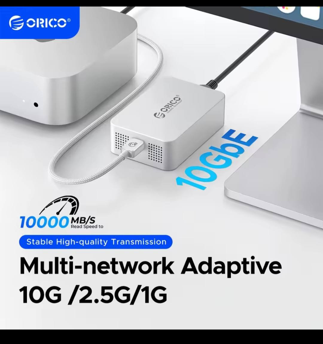 بطاقة شبكة REA Orico المحمولة 10 جيجابت
MIC 4 USB 3 Thunderbolt متوافقة مع صمت تبديد الحرارة 2.5G
1G NIC
... الي يخدمه يدفع بيه سعر...


**إذا كنت صاحب هذا الإعلان وتريد حذفه لأي سبب، رجاءا أرسل رسالة إلى الدعم الفني**