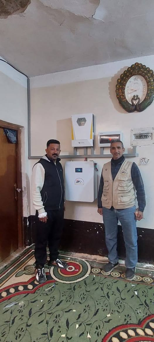 تم تنصيب منظومة طاقة شمسية بقدرة 10 امبير 
للاخ محمد كامل من اهالي الدجيل
تاريخ التنصيب ٤ كانون الثاني ٢٠٢٦
تنفيذ شركة زحل للطاقة الشمسية فرع الدجيل
للحجز والاستفسار 
***********
