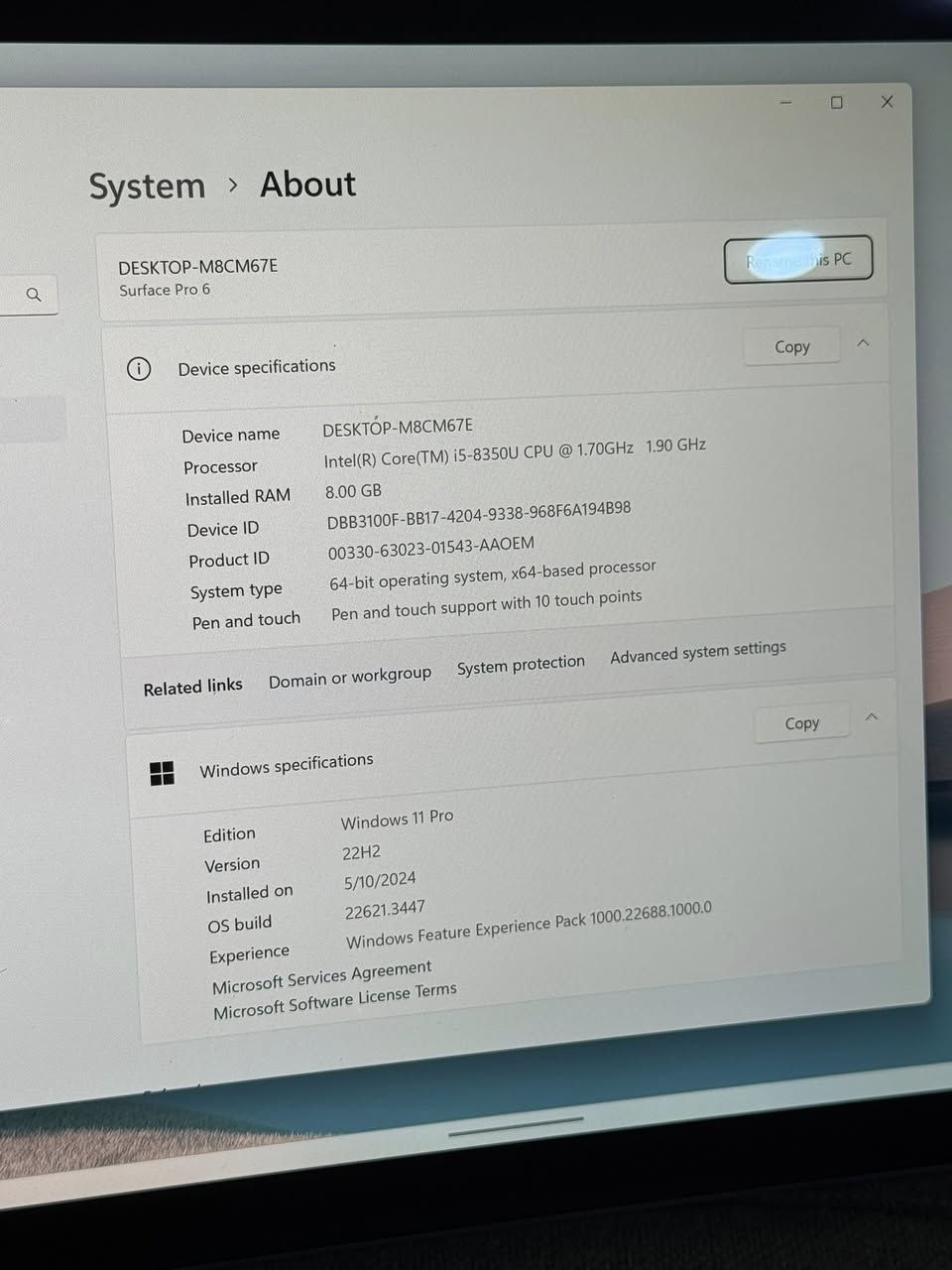 بيعة سريعه سيرفس برو6 الكل يعرف شكد سعره بي مشكله البطاريه تضل نص ساعه اني ابيع يضل على شحن مواصفاته كدامكم
Ssd256
السعر بدون كيبورد100
السعر وي الكيبورد 125
السعر نهائي
