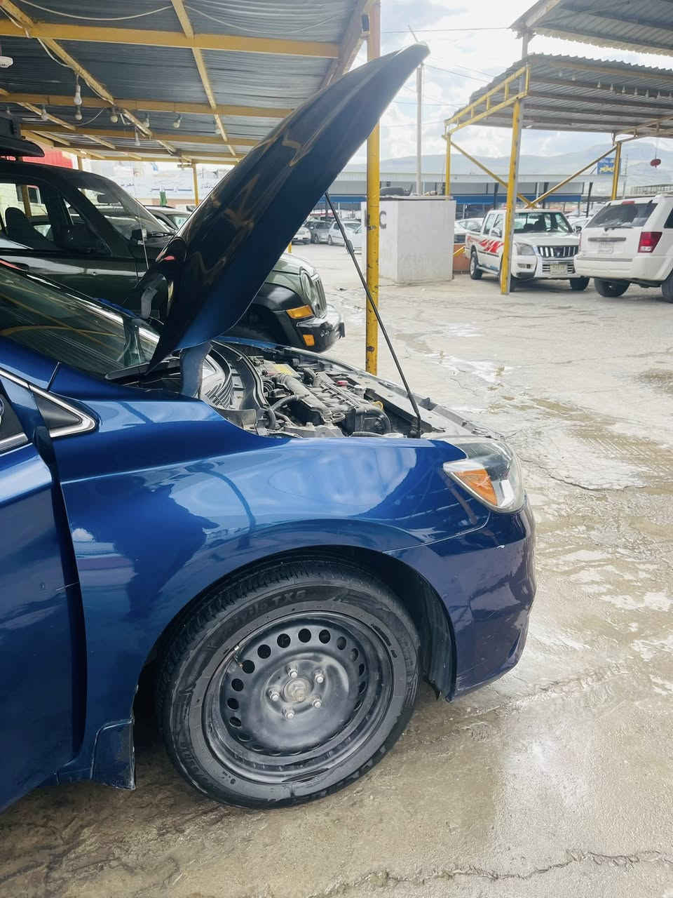 نيسان سنترا 2017
محرك وكير شرط الفحص 
قطعه وحده صبغ بيع مستعجل 
مكانها سليمانيه سعرها95
***********
