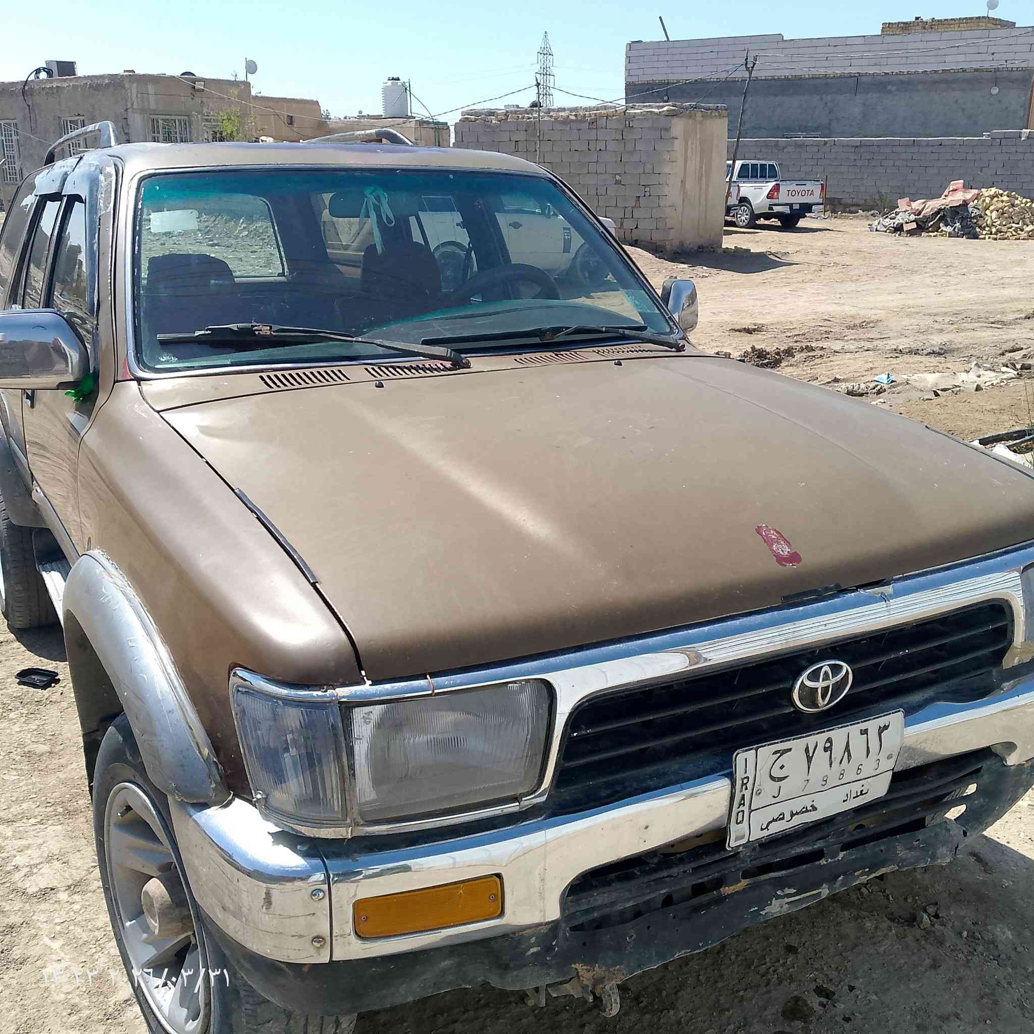 سلام عليكم جيب تيوتة موديل 92السيارة كاملة تقصة بس حددية سعرة 32بية مجال موبيل *********** مكان السيارة الناصرية المركزالمحافظة
